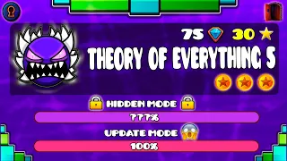 "THEORY OF EVERYTHING 5" (TOE V) !!! - GEOMETRY DASH 2.11 !!