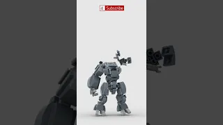 LEGO Mech: Stormbreaker 🤖 Satisfying Building Animation #shorts #legomech #legomoc