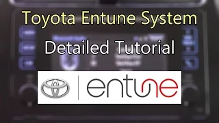 Toyota Entune System 2016 Detailed Tutorial: Tech Help