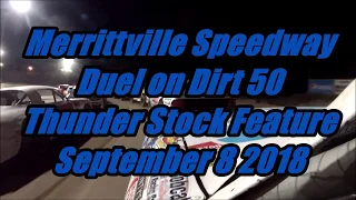 Merrittville Speedway Hoosier Stock Duel on Dirt Feature September 8 2018