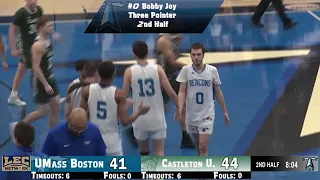 Men's Basketball vs. Castleton University Highlights (2/8/23)