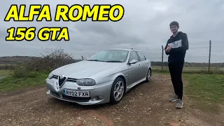 Alfa Romeo 156 GTA Review! - 3.2L V6 in a FWD Format (RARE Car!)