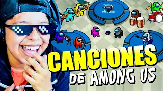 LAS MEJORES CANCIONES DE AMONG US 🎵😂 | Pathofail