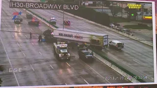 Garland, Texas traffic: Deadly accident shuts down I-30