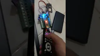 Communication Of Outseal Modbus Slave + IR LED Remote TV/AC + Modbus Master NodeMCU ESP8266