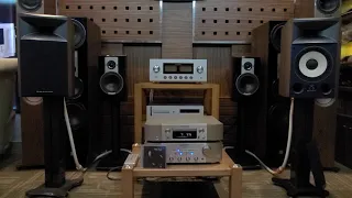 JBL 4306+ Marantz 8006