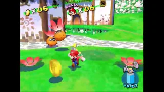 [TAS] Super Mario Sunshine - Bianco Hills 100 coins in 1:56.33