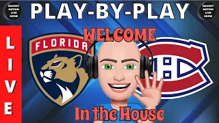 PLAY-BY-PLAY NHL GAME FLORIDA PANTHERS VS MONTREAL CANADIENS