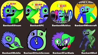 Garten of Banban 6 Roblox,Garten of Banban 6 Mobile,Garten of Banban 6 Minecraft,Banban 6 Steam - PC
