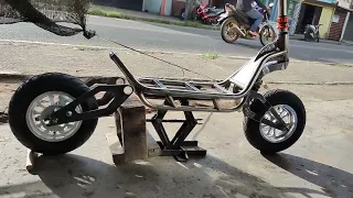 Prototype diy standup scooter