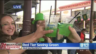 Red Tier Seeing Green For St. Patrick's Day