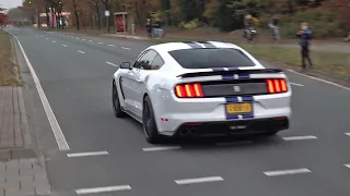 Supercars Accelerating! Shelby GT350, Aventador SV, Novitec F12, SLS AMG Akrapovic, iPE GT3 RS