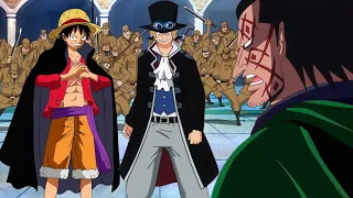 Luffy reencontra Dragon e Sabo em Wano - One Piece