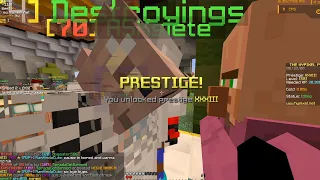 Fighting more hoppers & prestige 33 - Hypixel pit montage