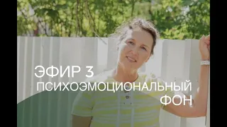 Эфир 3. Психоэмоциональный фон.