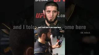 Islam makhachev, what Khabib said after the fight