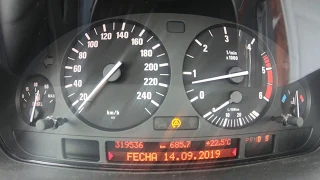 2002 BMW E39 530d 193HP 0 - 200 Km/h acceleration