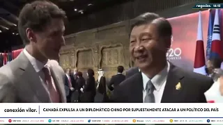 Tensión China-Canadá: Canadá expulsa a un diplomático chino acusándole de atacar a un político