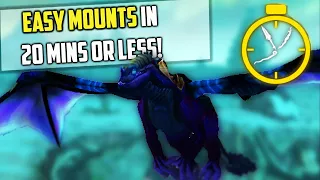 Easy Mounts You Can Get in 20 Minutes or Less in World of Warcraft