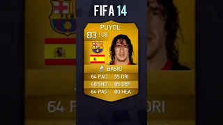 FIFA 22 | ICONS and their LAST FIFA CARDS! 😔💔 ft. Puyol, Eto'o, Henry etc. #fifa #shorts