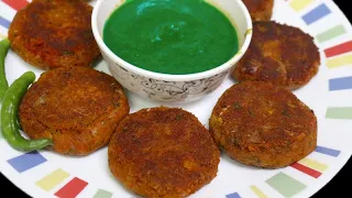 सोयाबीन के इतने टेस्टी वेज कबाब बनाएंगे तो नोन वेज भी भुल जाएंगे | Soya Kebab/Ramzan Special Recipe