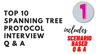 TOP 10 SPANNING TREE PROTOCOL | STP | INTERVIEW QUESTIONS & ANSWER | PART 1