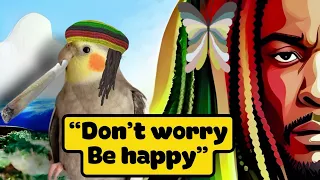 Teach your Cockatiel or Parrot To Sing “Don’t Worry, Be Happy” by Bob Marley..