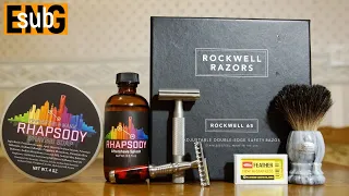 Feather, Muehle R41, Rockwell 6s, Hans Baier & Rhapsody | Бритьё с HomeLike Shaving