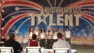 Jasmine Meakin & The Mega Jam Dancers - Australia's Got Talent 2012