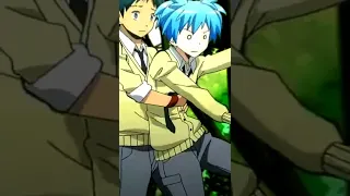 #assassinationclassroom karma y nagisa xd