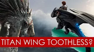 Is Toothless a Titan Wing? THEORY [How to Train Your Dragon]