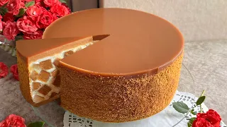 IT IS A MASTERPIECE! Honey cake made from liquid dough