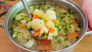 This vegetable soup is better than meat! Fats, toxins and dirt come out!