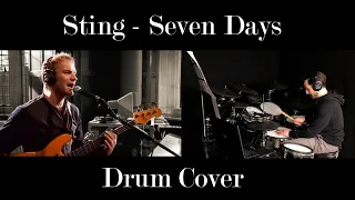 Sting - Seven Days (Drum Cover)