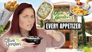 OLIVE GARDEN APPETIZERS RANKED! Which are the best?