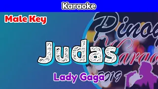 Judas by Lady Gaga (Karaoke : Male Key)