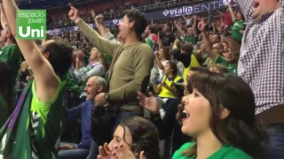 Final Unicaja - Valencia, segundo partido final Eurocup, Martín Carpena. ¡Gracias, afición!