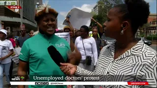 KwaZulu-Natal unemployed doctors' protest