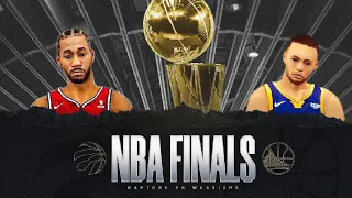 Nba 2K20 Mobile | CLOSE OUT GAME? | Raptors vs Warriors game 6 NBA FINALS - Association Mode