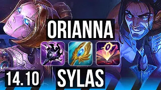 ORIANNA vs SYLAS (MID) | 8/2/13, Legendary | EUW Master | 14.10