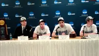 NCAA Division III Men's Volleyball National Championship Press Conference - Springfield College