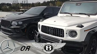 2021 Bentley Bentayga Speed or 2021  Mercedes Benz AMG G63 "G-Wagon"