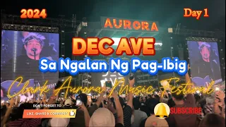 © 2024.04.06 Sa Ngalan Ng Pag-Ibig by December Avenue - Clark Aurora Music Festival Day 1 💙🤍🖤🎫🎶