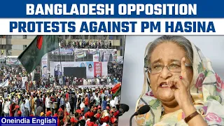 Bangladesh: Huge protests erupt in Dhaka by opposition against PM Sheikh Hasina | Oneindia News*News