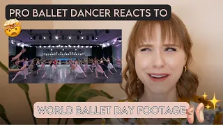 Pro Ballet Dancer Reacts to World Ballet Day  - The Royal Ballet Giselle Act 2 Rehearsal