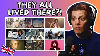 American Reacts to Top 15 London Music Locations!