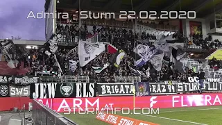 Sturm Graz Ultras in Mödling gegen Admira Wacker| (0:2) 2020 Teil 2