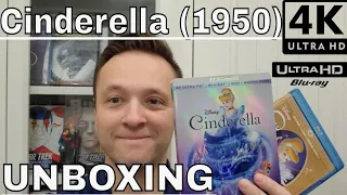 Cinderella 4K Unboxing VS Blu ray Unboxing