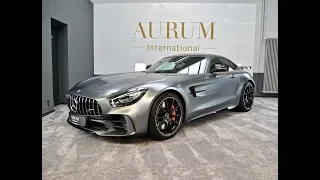 MERCEDES-BENZ AMG GT R *SELENITGRAU MAGNO* Walkaround by AURUM International