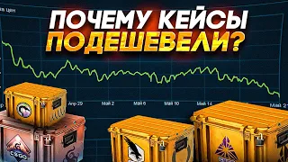 ПОЧЕМУ КЕЙСЫ КС2 ПОДЕШЕВЕЛИ? КОГДА БУДЕТ РОСТ? / ИНВЕСТИЦИИ CS2